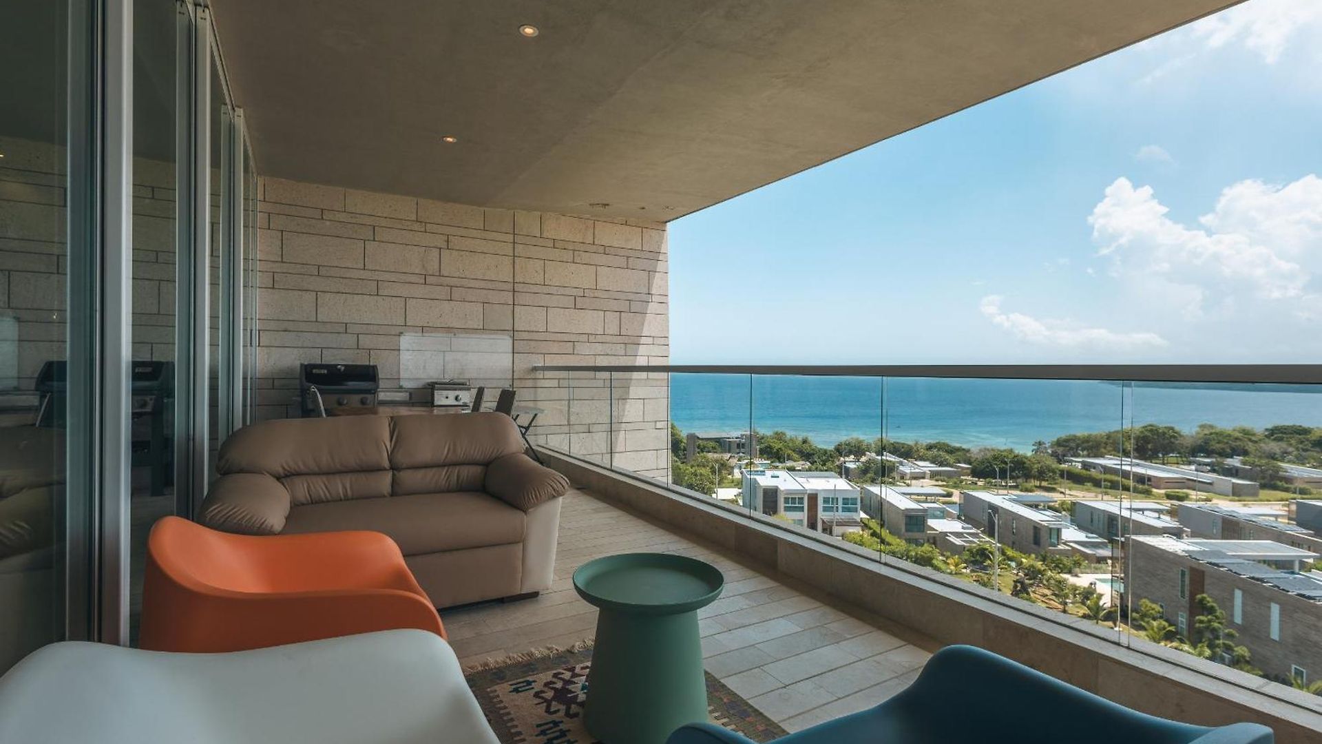 Amazing With Ocean View For 7 People In Baru Apartamento Cartagena