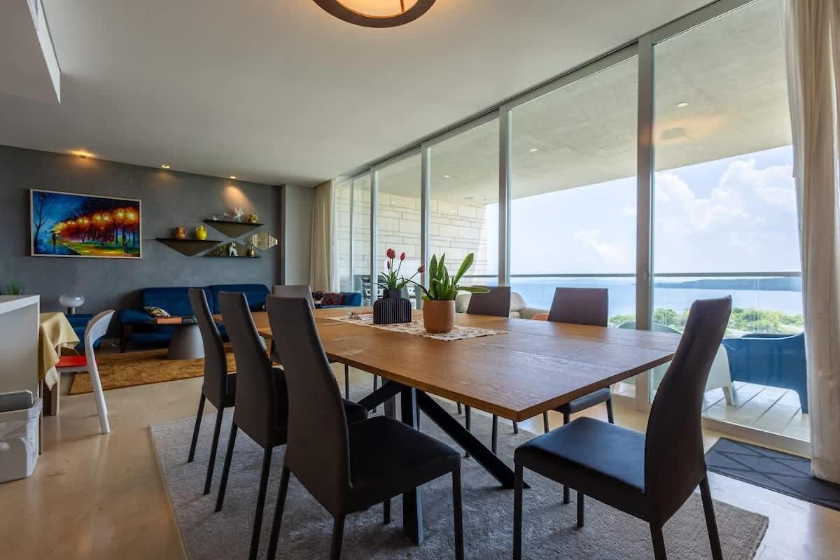 Amazing With Ocean View For 7 People In Baru Apartamento