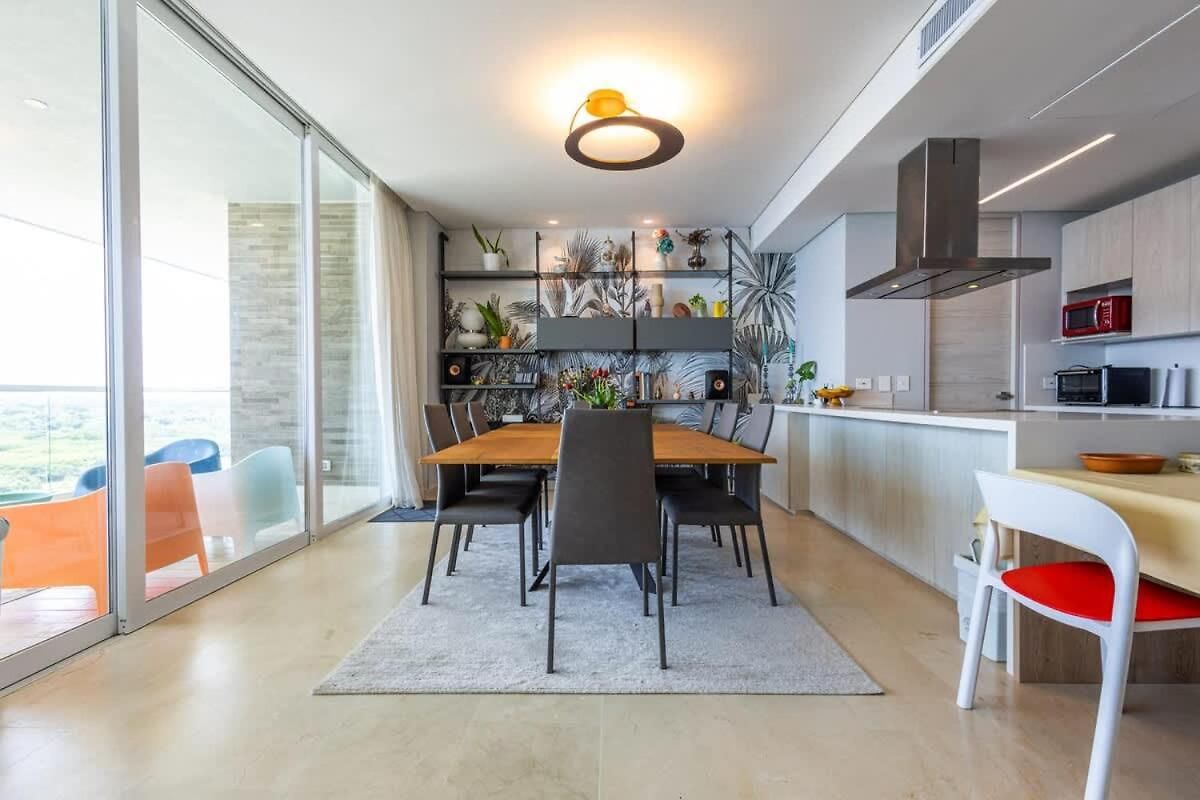 Amazing With Ocean View For 7 People In Baru Apartamento Cartagena
