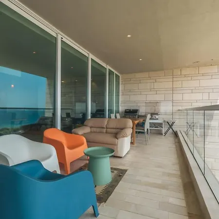 Amazing With Ocean View For 7 People In Baru Apartamento