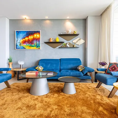Amazing With Ocean View For 7 People In Baru Apartamento